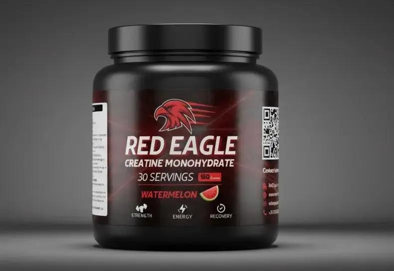Red Eagle Creatine Monohydrate – Watermelon | 30 Servings, 150g | Strength, Energy & Recovery - Red Eagle supplement